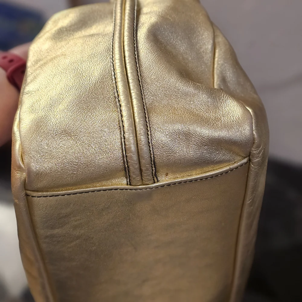 Tanner Krolle Gold Shoulder Bag - Picture 3 of 10